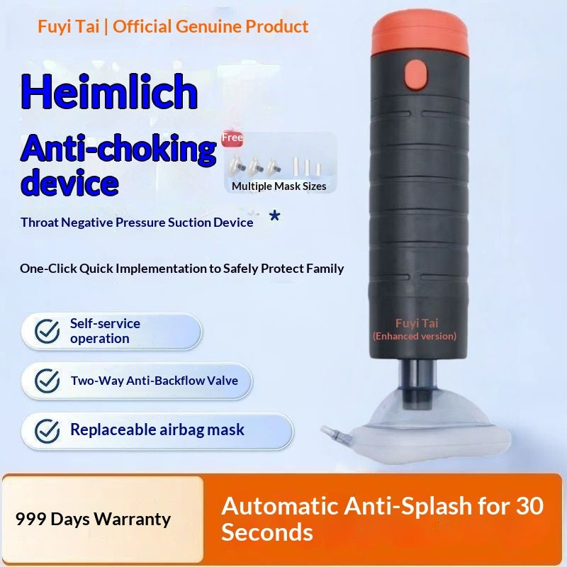 Infant And Child First Aid Heimlich Maneuver With Automatic Throat Negative Pressure Suction For Choking In Elderly At Home