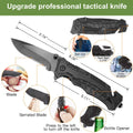Emergency Survival Kit 30 In 1 Professional Survival Gear Equipment First Aid Supplies For SOS Tactical Hiking Hunting Camping